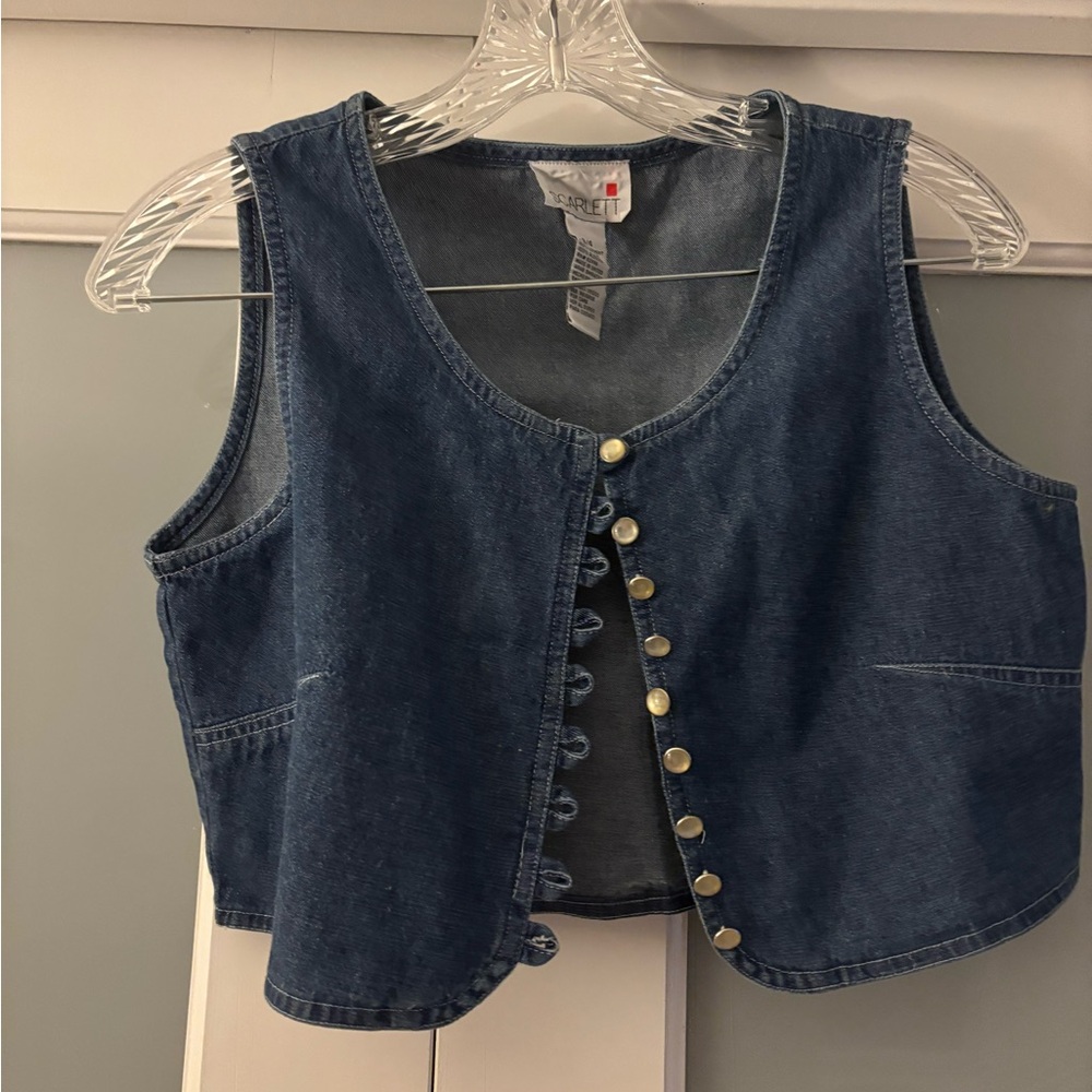 Scarlett Blue Denim Top